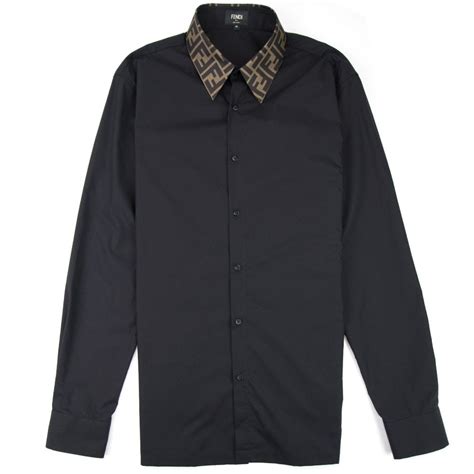 fendi long sleeve shirt men|FENDI FF.